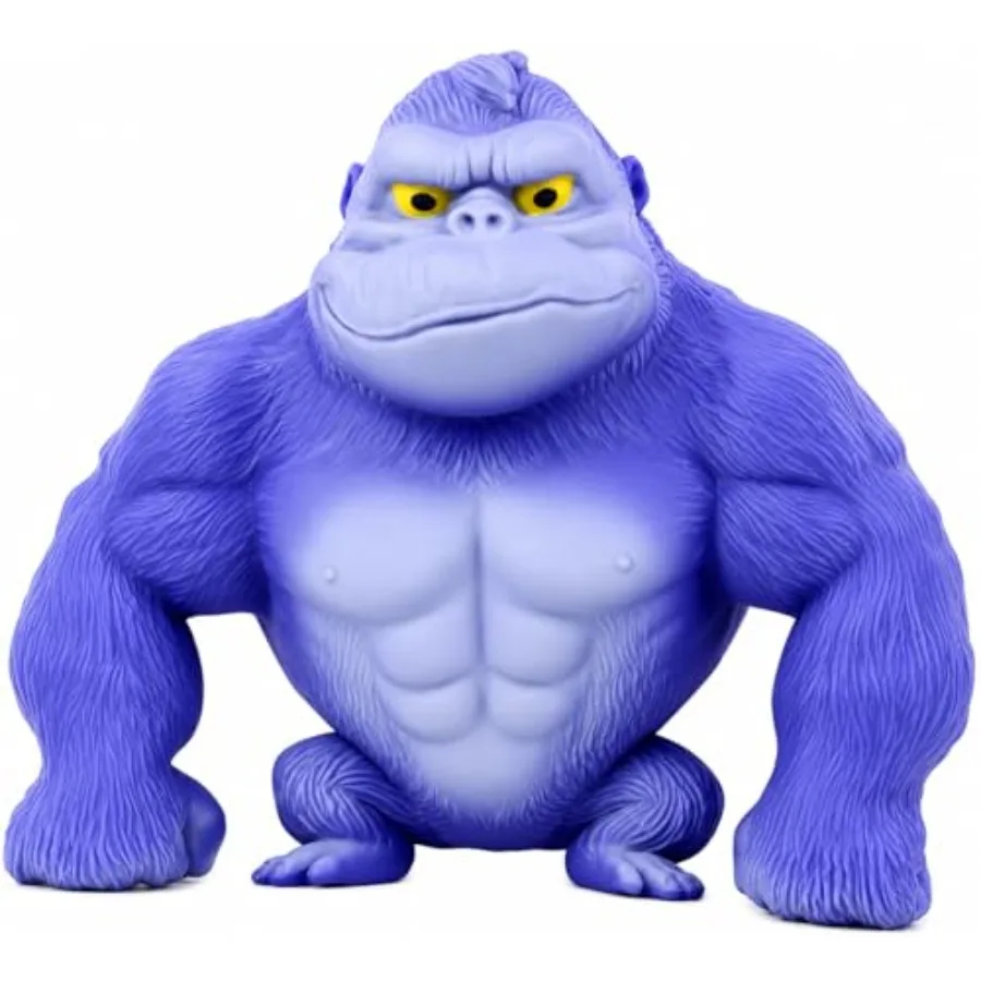 New product tasting price Stretchy Gorilla Fidget Toy, 5X Stretch Blue Gorilla Squeeze Toy, Sand Filled Squishy Stress Relief T