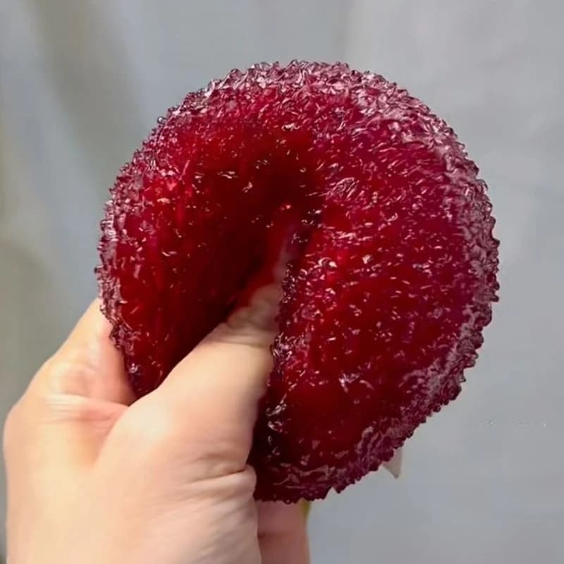 Realistic Artificial Bayberry Fruit Model, TPR Fake Berry Miniature Food Replica for Kitchen Home Decor, Bakery Display Photography Props, Housewarming Gift